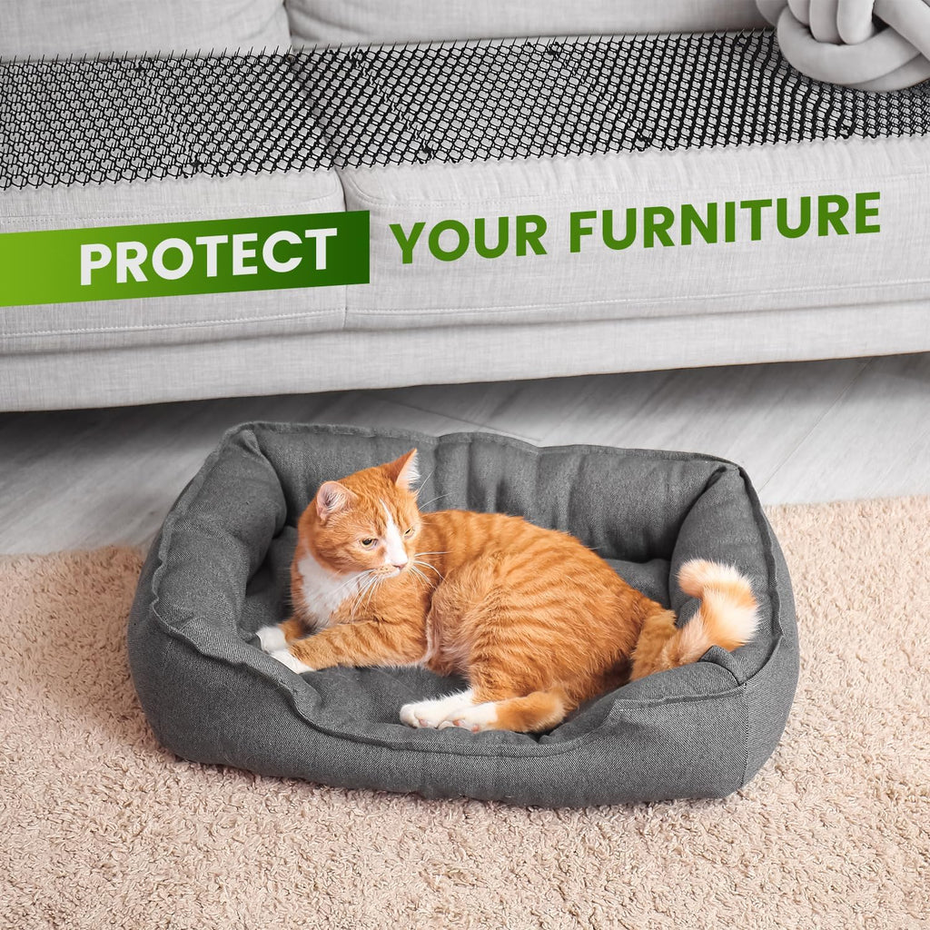 Ley's cat deterrent mat with spikes for garden use