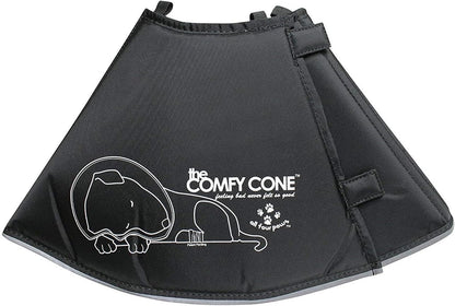 All Four Paws Comfy Cone Pet Cone for Dogs, Cats, Large, Tan - Comfortable Soft Dog Cone Collar Alternative for After Surgery, Wound Care, Spay, Neuter - Dog and Cat Recovery Elizabethan-Collar - Image 14