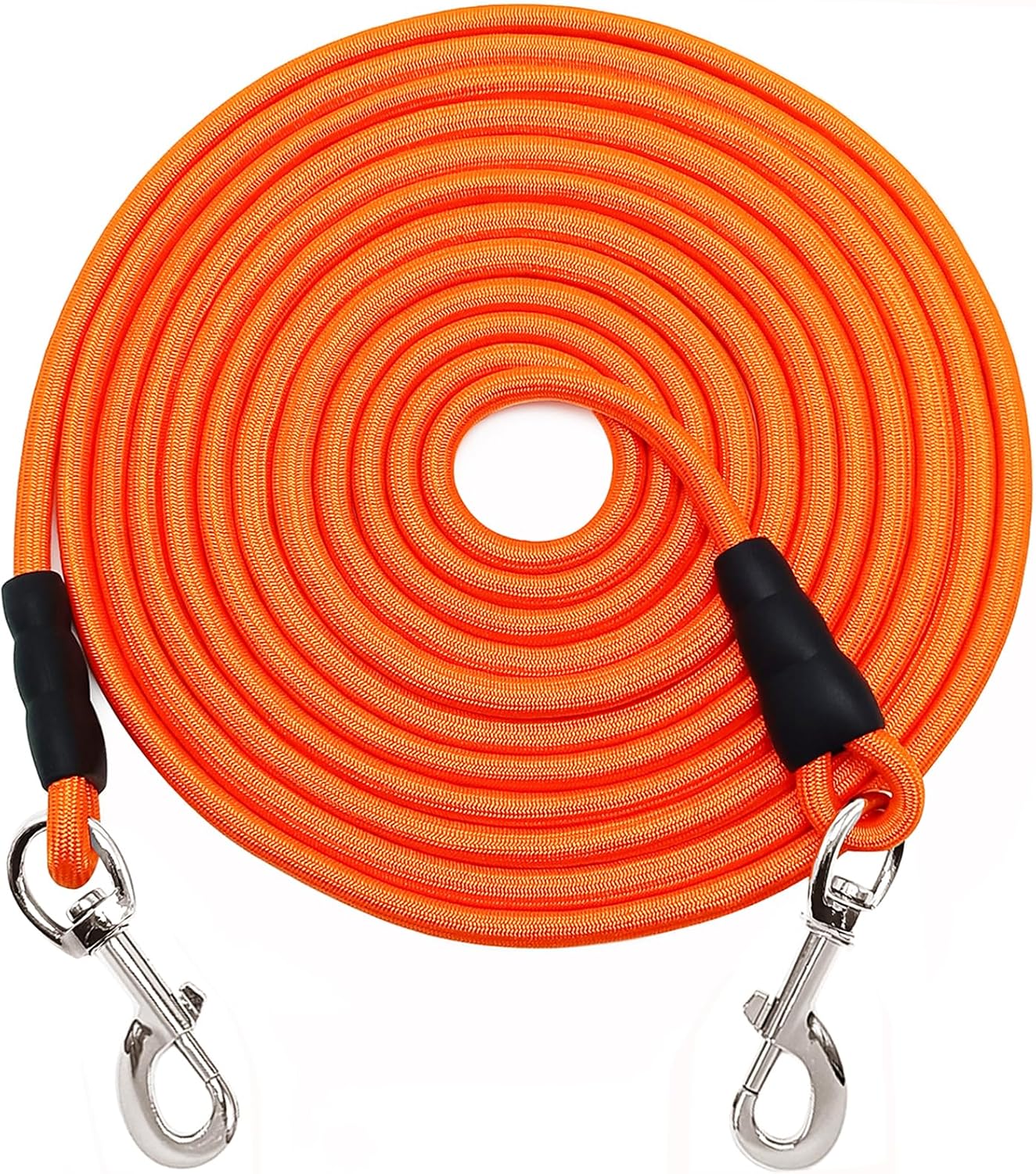 Tie Out Rope Dog Leash, Long Tether 8-10-13-15-20-25-30-35-40-50-65 FT Nylon Check Cord for Medium Large Dogs Indoor/Outdoor Camping Backyard (3/8" x 10ft) - Image 11