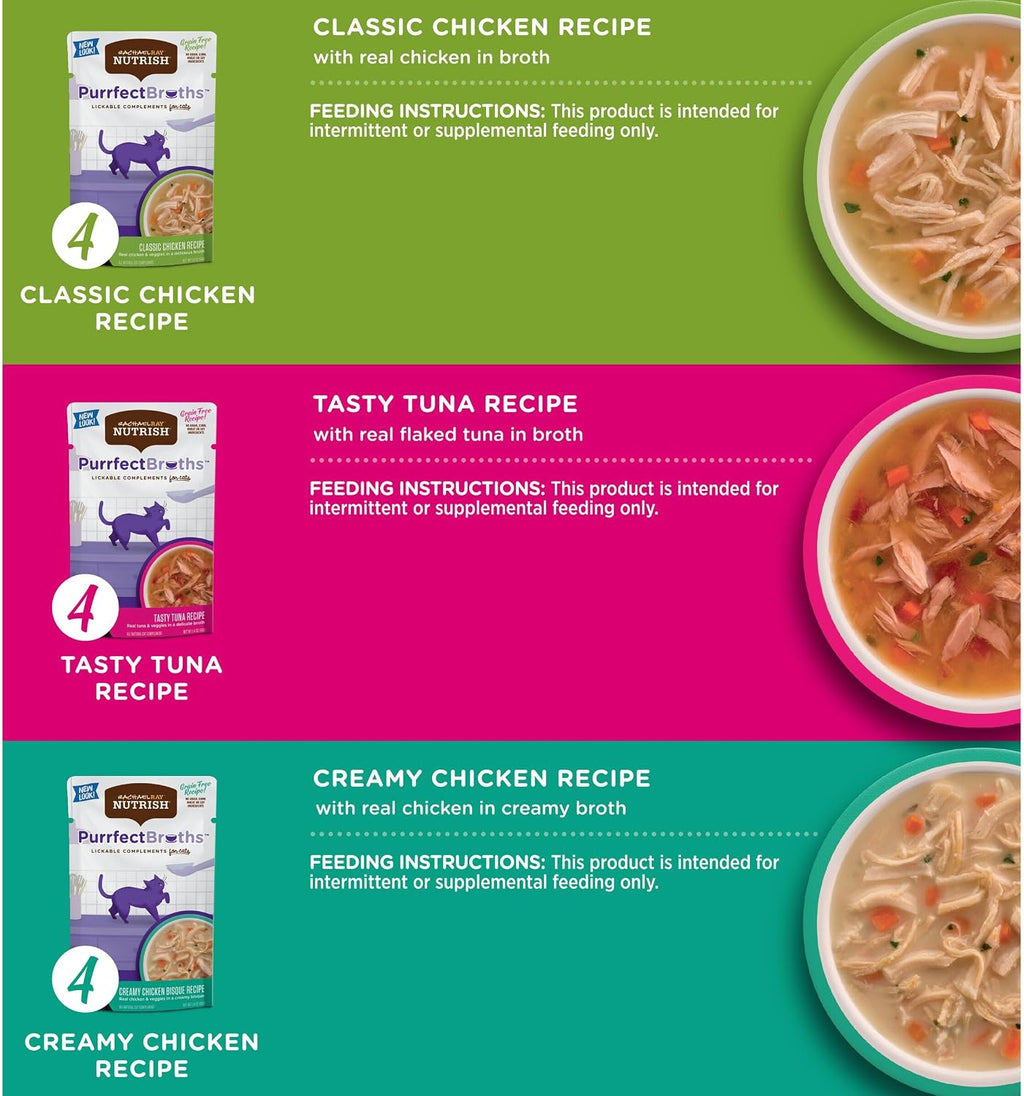 Rachael Ray Nutrish chicken and tuna cat meal topper