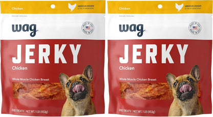 Amazon Brand - Wag Chewy Whole Muscle American Jerky Dog Treats - Chicken - Image 10