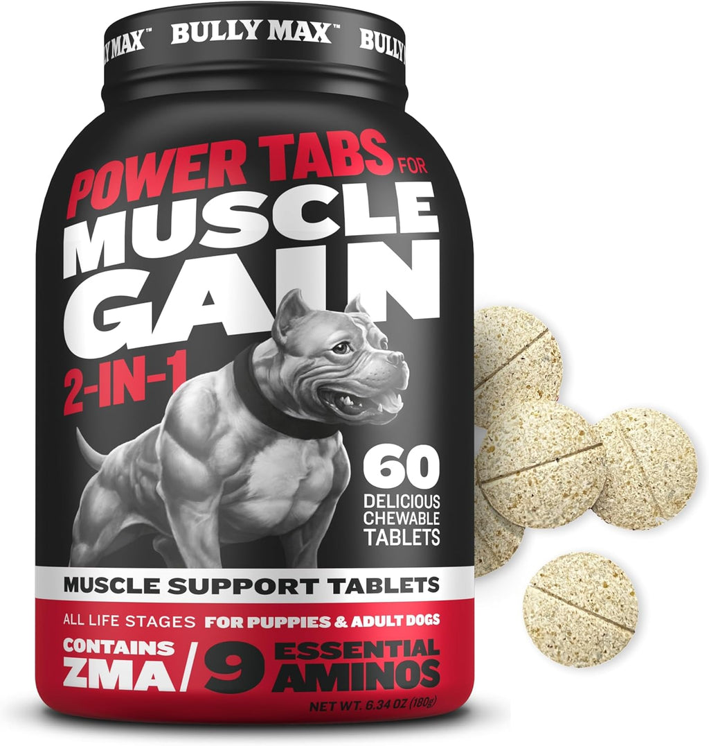 Bully Max high protein dog food ingredient and nutrition label