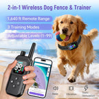 Aweec smart containment collar showcasing the waterproof IP67 design underwater.