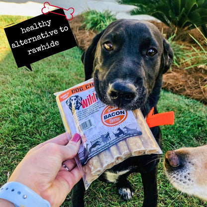 Wonder Bound grain free long lasting dental dog treats close up