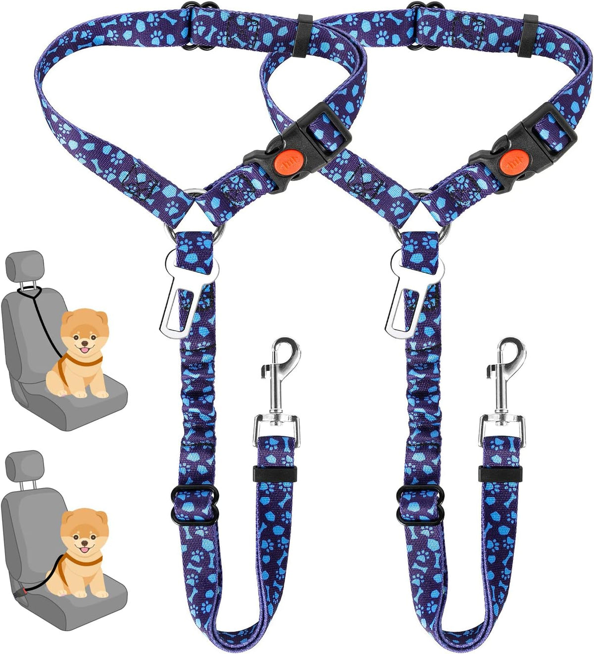 SlowTon reflective safety tether for travel