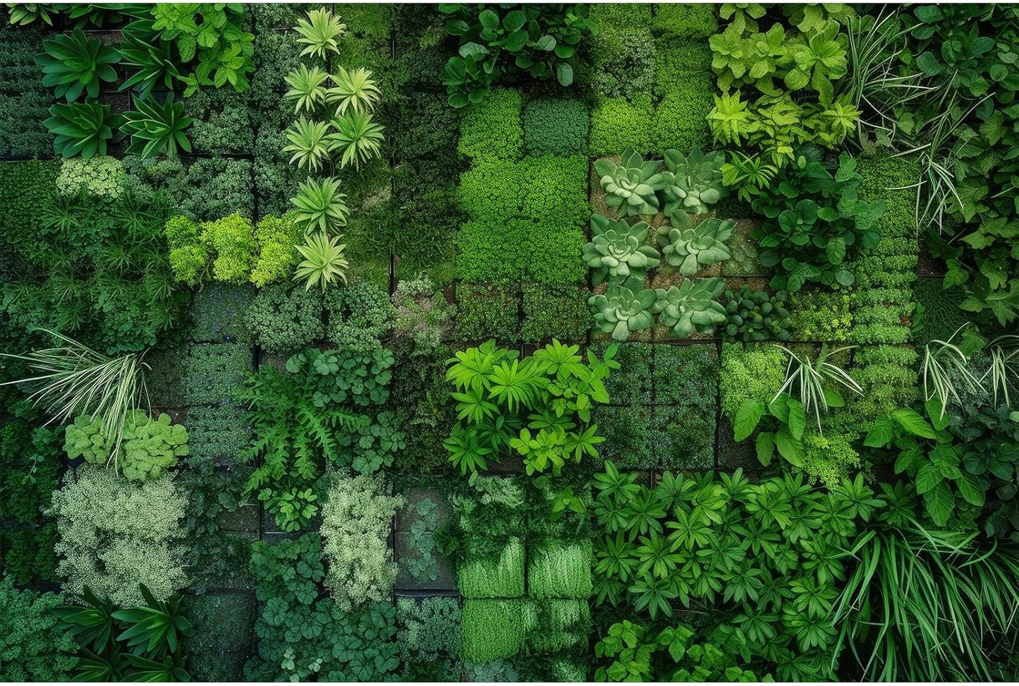 Rock Wall Reptile Habitat Background Greenery-Infused Room Vertical Moss Wall Terrarium Background Nature's Embrace Tropical Green Plants Fish Tank Background Moss Wall Aquarium Background 24x16in - Image 9