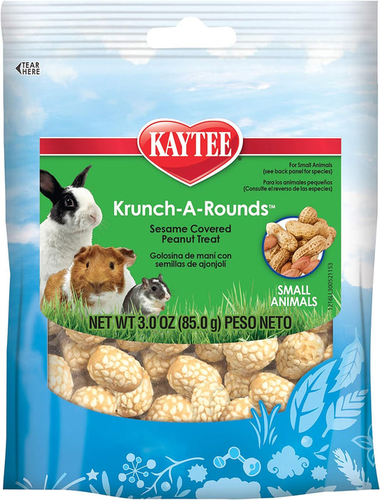 Kaytee Krunch-A-Rounds small animal treat front packaging view