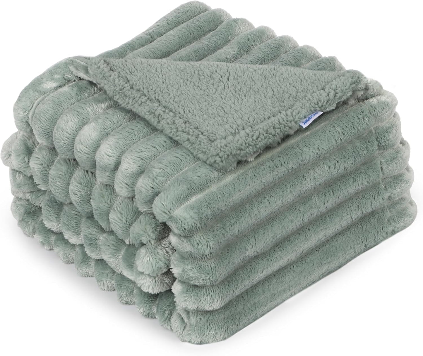 Waterproof Pet Blanket for Large Dogs & Cats - Reversible Calming Plush, Washable Furniture Cover for Couch, Bed, Car Seat, Blocks Leaks, Stains & Pet Fur (Cream, 50"x60") - Image 9