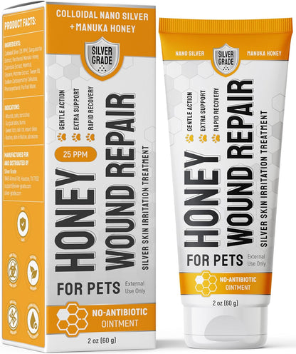 SILVER GRADE Cat Wound Care Spray with Silver - Wounds, Rashes, Hot Spots, Itch, Scratching, Irritation, Bites & Burns - Use a Cat Cone to Prevent Licking - Safe Formula - 4 Oz - Image 9