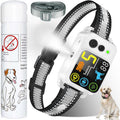Wacnem Citronella Bark Dog Collar front view with digital display