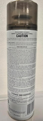 Close up of MGK NyGuard Plus indoor pest control aerosol label