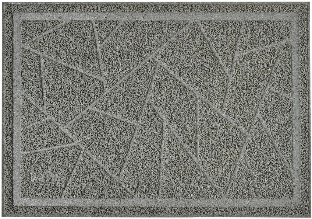 WePet Cat Litter Box Mat, Kitty Premium PVC Pad, Durable Trapping Rug, Phthalate Free, Urine-Resistant, Scatter Control, XXL 47 x 36 Inch, Grey - Image 11