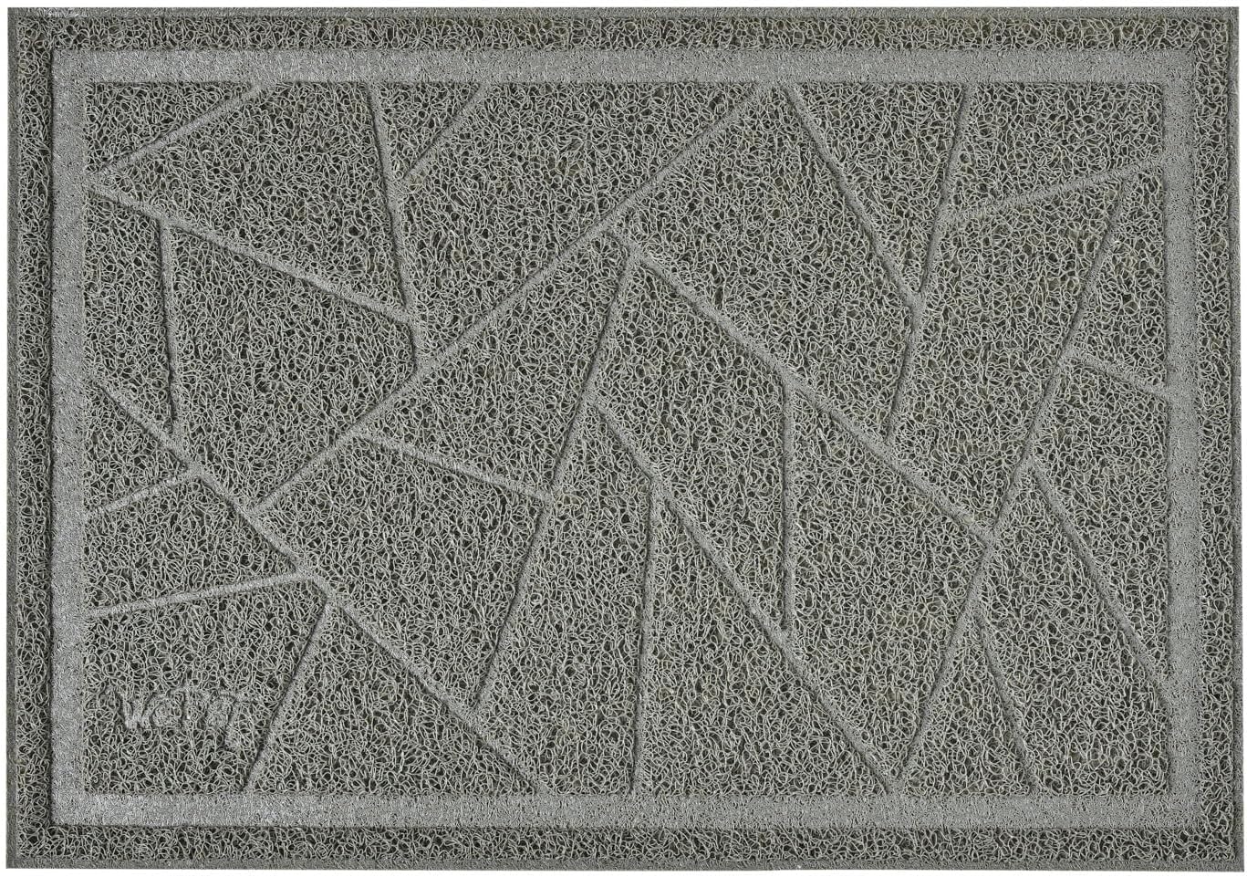 WePet Cat Litter Box Mat, Kitty Premium PVC Pad, Durable Trapping Rug, Phthalate Free, Urine-Resistant, Scatter Control, XXL 47 x 36 Inch, Grey - Image 11