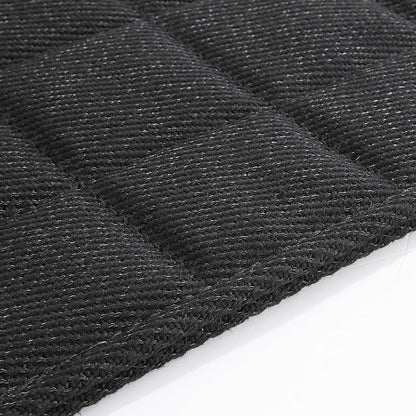 Closeup of Hombys chew proof fabric and material quality