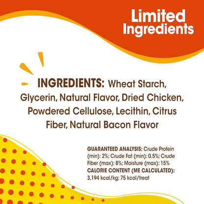 Nylabone Nubz Natural Dog Treats for Small Breeds, Long Lasting Chew Bones Made in USA, Chicken Flavor Breath Freshener Dental Chews, Small Dog Bones, Up to 30 lbs. (36 Count) - Image 9