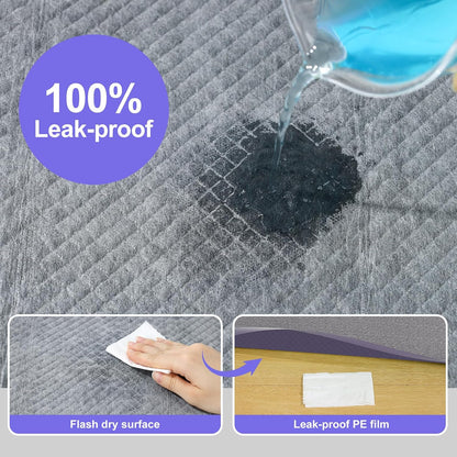 Gardner Pet super absorbent polymer cat pee pads close up view.