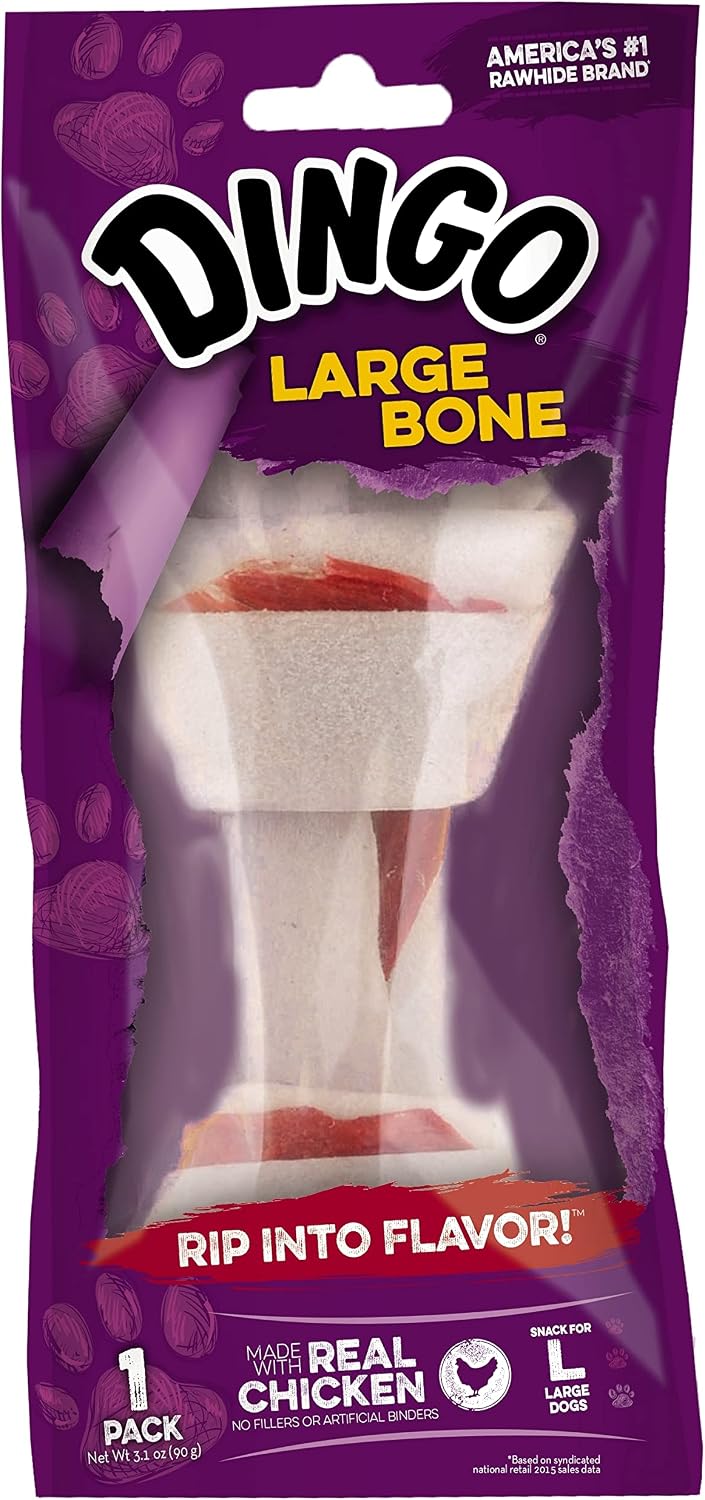 Dingo Rawhide Bone, Large, 3-Count - Image 11
