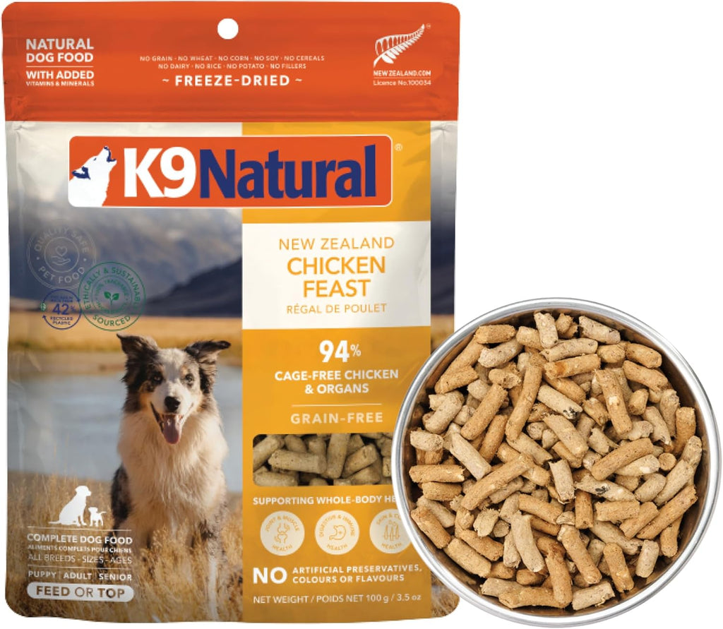 K9 Natural Beef Freeze Dried Dog Food, High-Meat Natural Complete Meal or Meal Toppers for Dogs, Grass-Fed Beef from New Zealand, Grain-Free, GMO-Free, Complete & Balanced Nutrition, 17.6oz - Image 11
