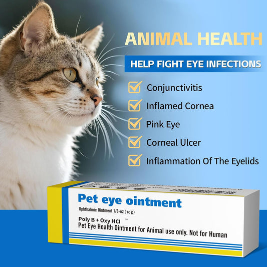 VivaElixir sterile ophthalmic ointment tube for dogs and cats.