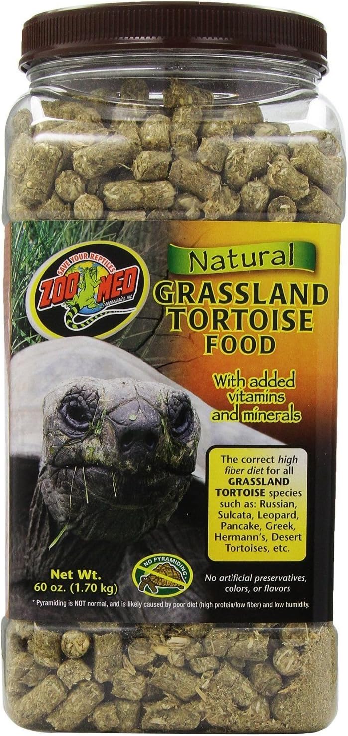 Authentic USA sourced Zoo Med pet food jar