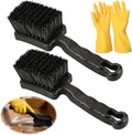 YIYIREA horse bucket brush and trough scrubber front view heavy duty cleaning set