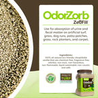 Zeofill Backyard Deodorizer - Eliminates Pet Urine Odors on Potty Patches, Artificial Turf, Grass, Lawns, Patios, Concrete & Playgrounds | Dog, Cat Litter Box Odor Eliminator & Freshener | 8 lbs. - Image 3