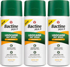 Bactine MAX Dry Spray 4 percent lidocaine front view for pain relief