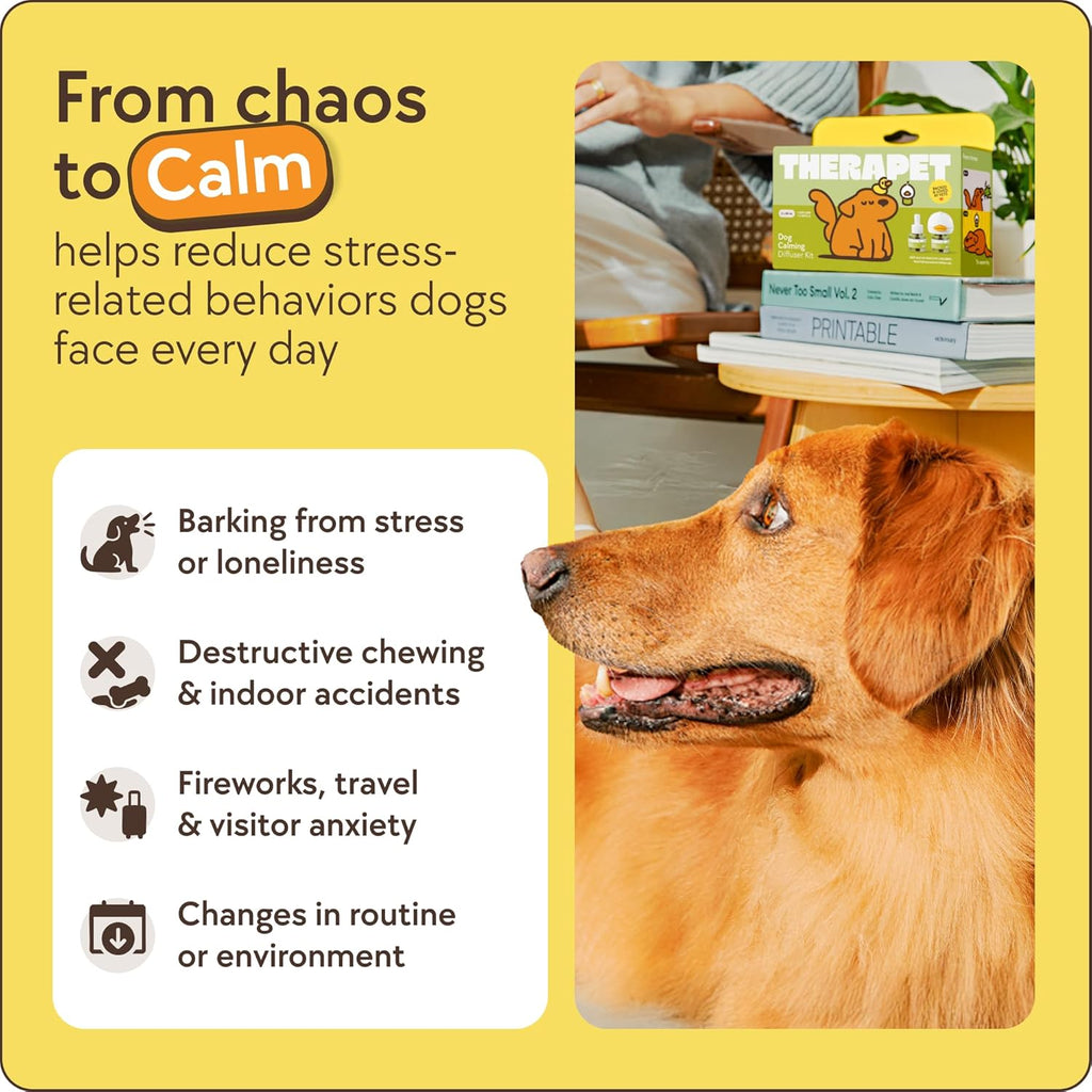 Close up of the TheraPetMD duck shaped anti anxiety diffuser for puppies