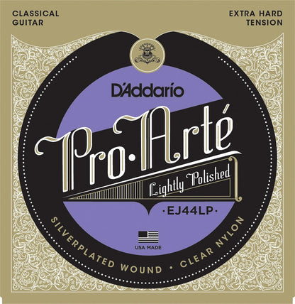 D'Addario Guitar Strings - Pro-Arte Classical Guitar Strings - EJ45LP - Nylon Guitar Strings - Silver Plated Wrap, Composite Core, Clear Nylon Trebles - Lightly Polished, Normal Tension - Image 8