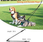 Taglory lightweight dual dog leash extension ideal for small and medium dog breeds.