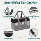 Small animal carrier bag showing dual carrying handles