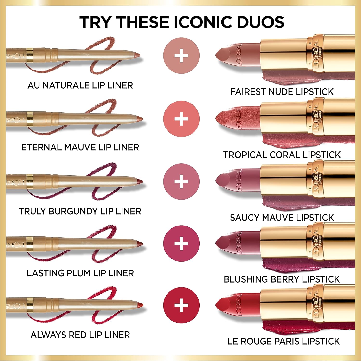 L'Oreal Paris Spice 860 lip color applied on lips