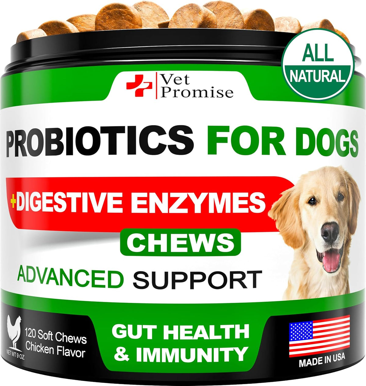 USA imported Vet Promise Super Poop chews for dogs
