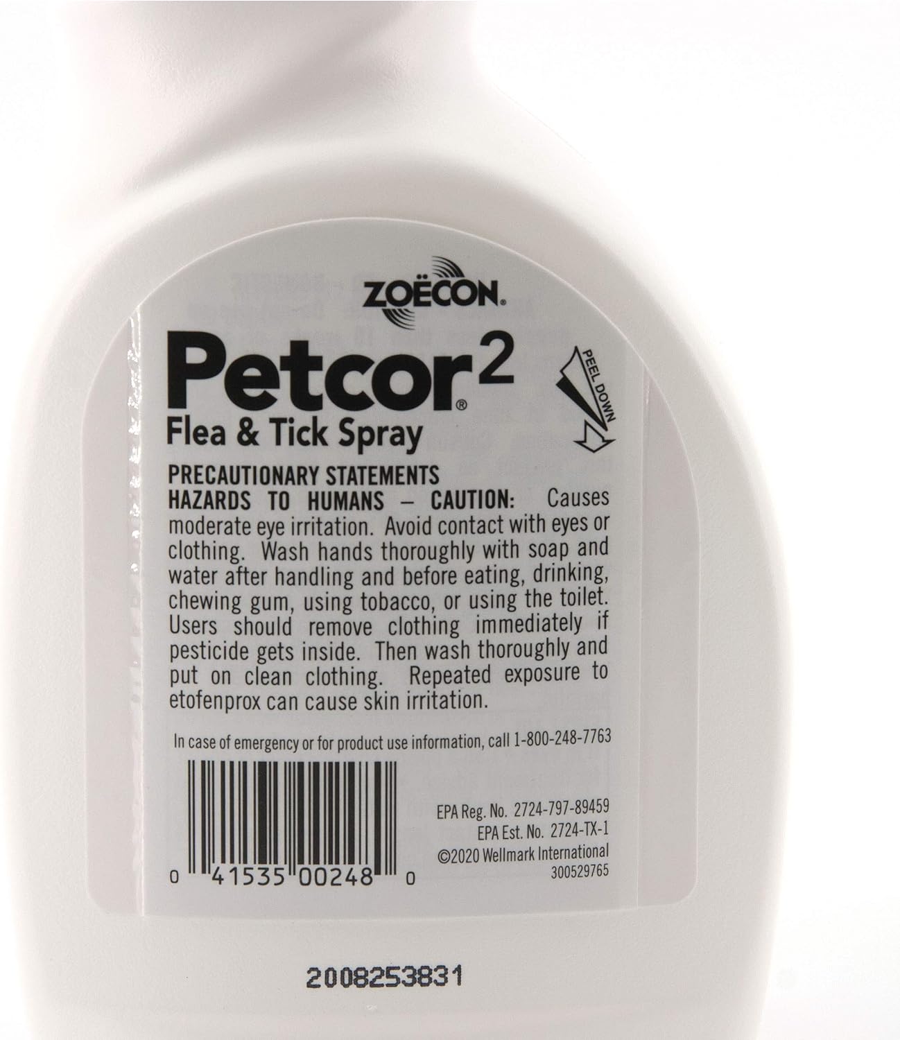 Authentic Zoecon Petcor2 Flea and Tick Spray for dogs and cats
