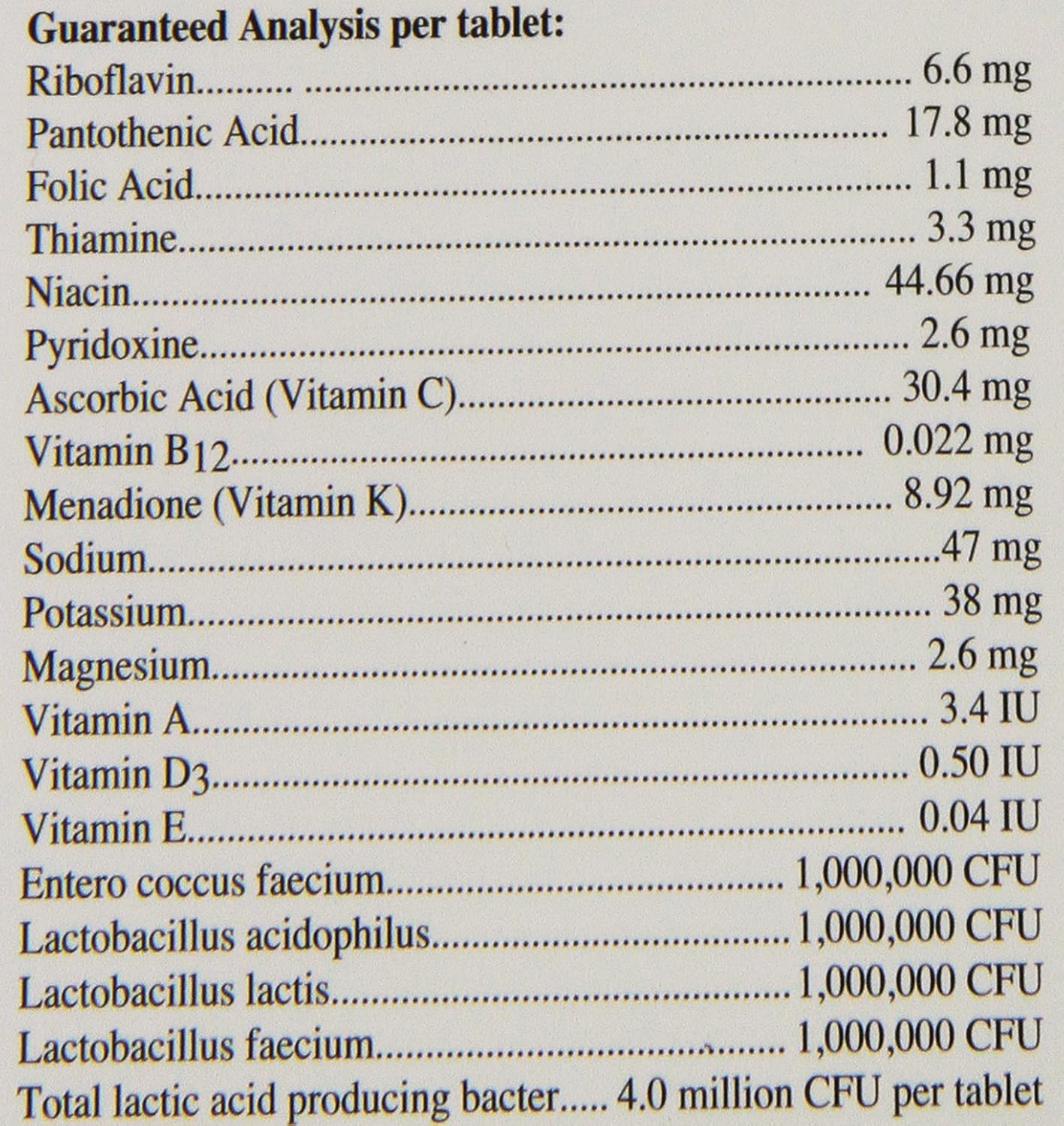 Oasis orange flavored bird probiotic supplement packaging details