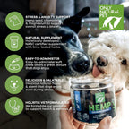 Only Natural Pet calming support soft chews dosage instructions chart
