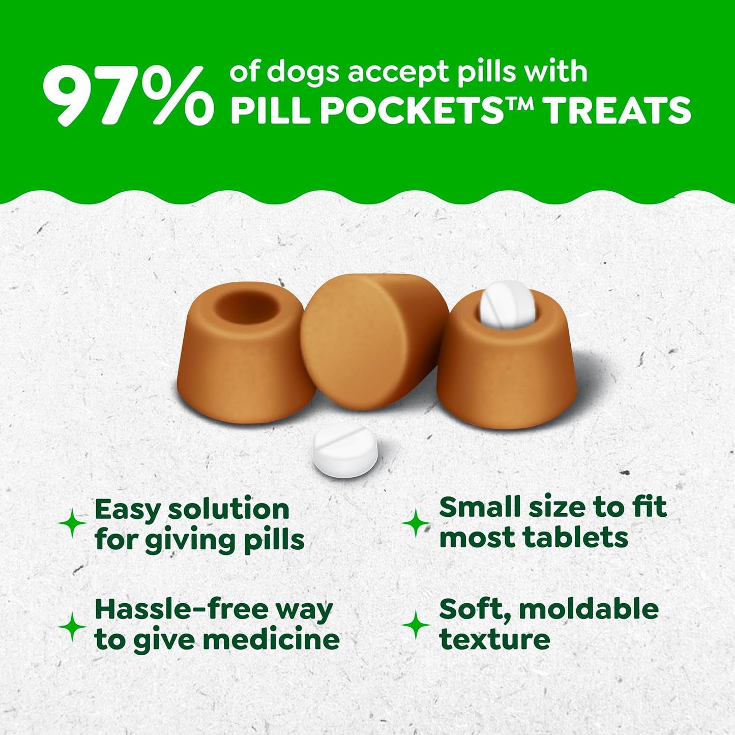 Greenies chicken flavored pill pockets for dogs three point two ounce pouch