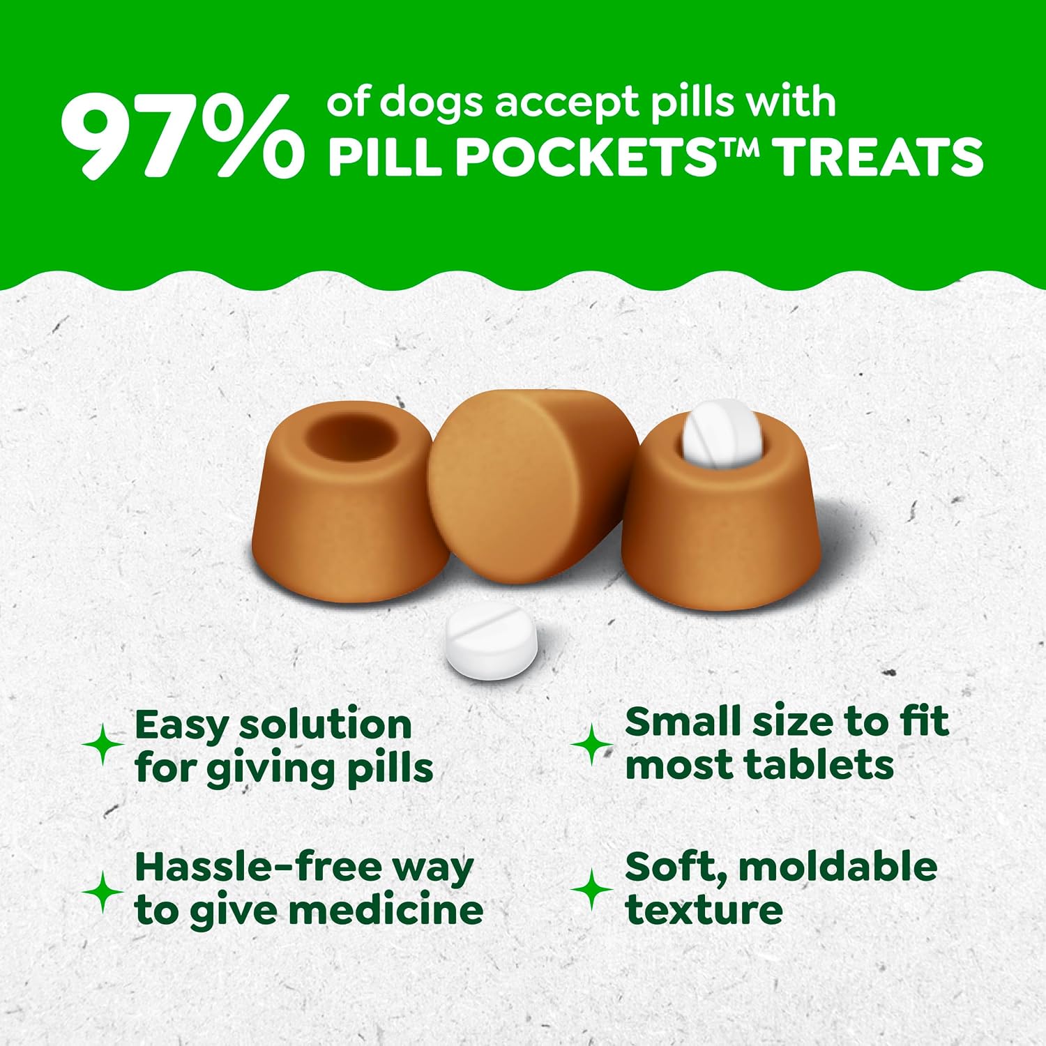 Greenies chicken flavored pill pockets for dogs three point two ounce pouch