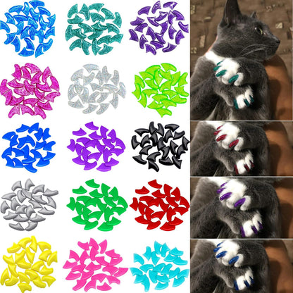 VICTHY cat nail caps medium size pack front view