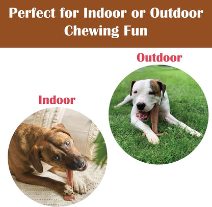 Side profile of Spot 6 inch dog chew toy
