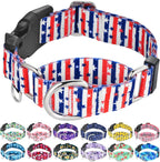 Martingale Collar for Dogs with Buckle Shark Dog Collar Adjustable Soft Nylon Boy Dog Collars for Large Dogs, Deep Blue Shark - Image 14