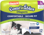Hartz Disposable Dog Diapers, Size M 32 count, Comfortable & Secure Fit, Easy to Put On - Image 12