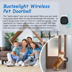 Busteelight dog potty training bell transmitter button