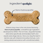 Arterra Pet Science Dog Dental Chews with Nano-Hydroxyapatite Next-Generation Daily Chews for Stronger Teeth, Fresh Breath (Small Dog, 14 Count (Pack of 1)) - Image 9