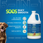 Soos pet grooming essentials anti static and coat softening formula
