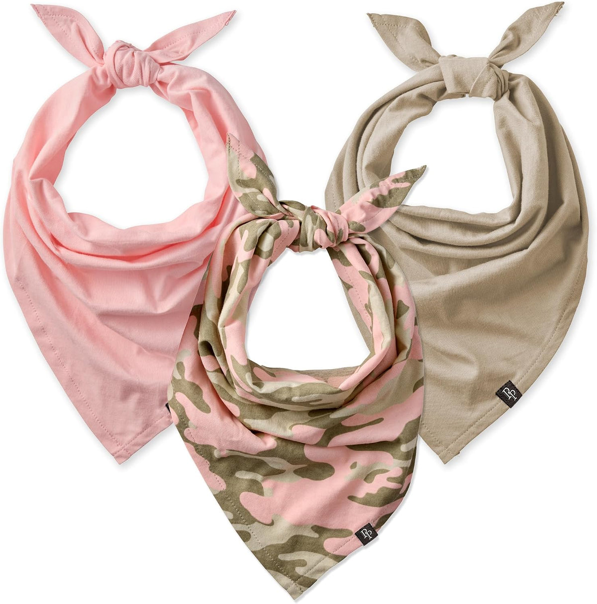 Pet Passion Bandit - THE PET Bandana 100% Organic Cotton Pet Bandanas Clothes for Small, Medium, Large Dogs, 3-Pack Sage Camo, Medium/X-Large - Image 13