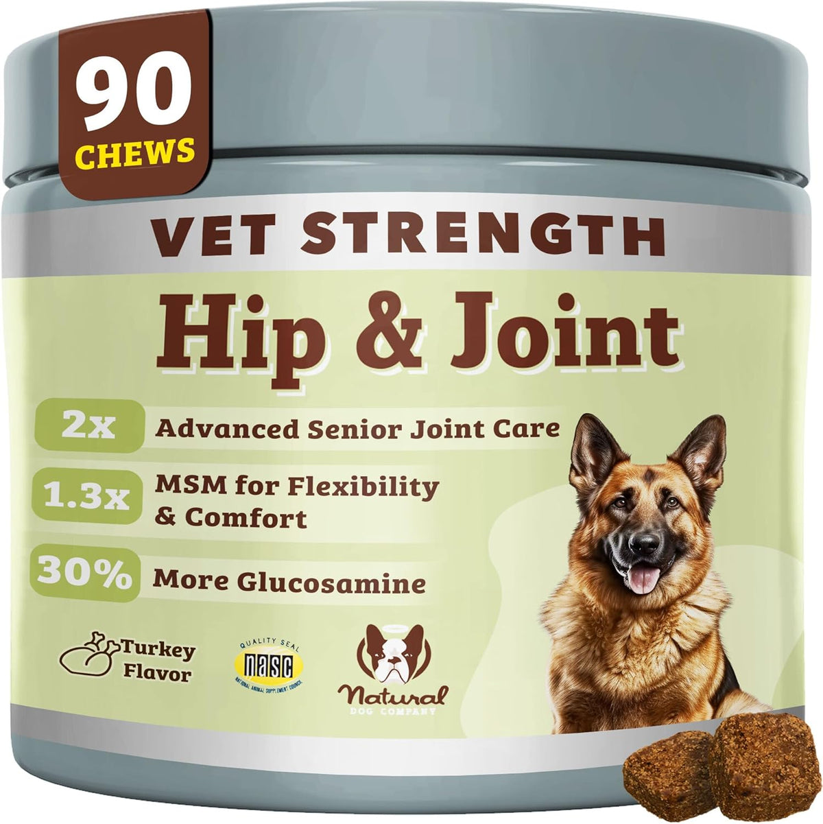 Natural Dog Company Liquid Glucosamine Hip & Joint Oil for Dogs, 16 oz, Extra Strength Cartilage & Joint Support, Helps Mobility and Eases Occasional Stiffness, Dog Vitamins & Supplements - Image 11