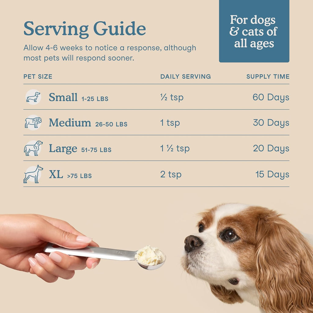Fera Pets veterinarian formulated collagen powder texture