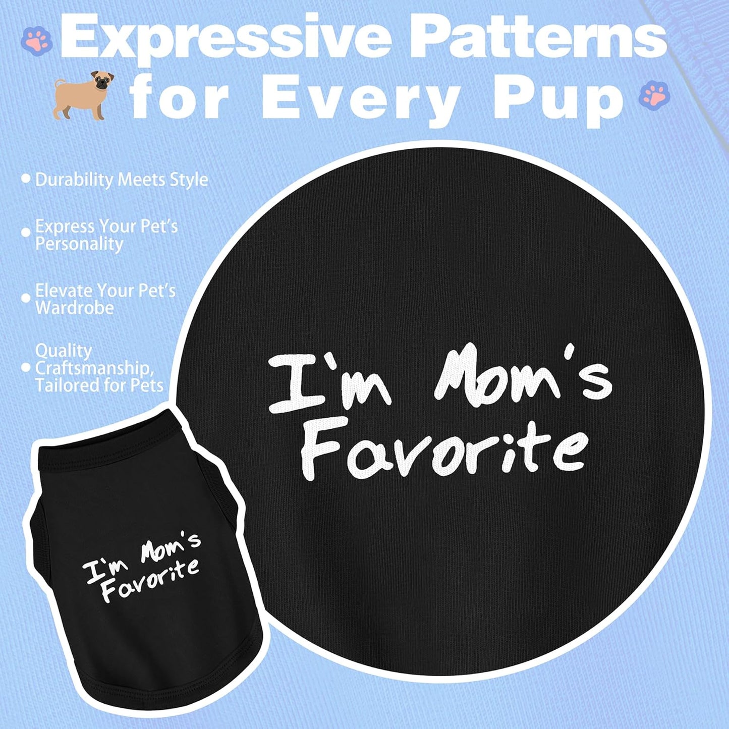 Back view of Paiaite canine sleeveless shirt showing fit