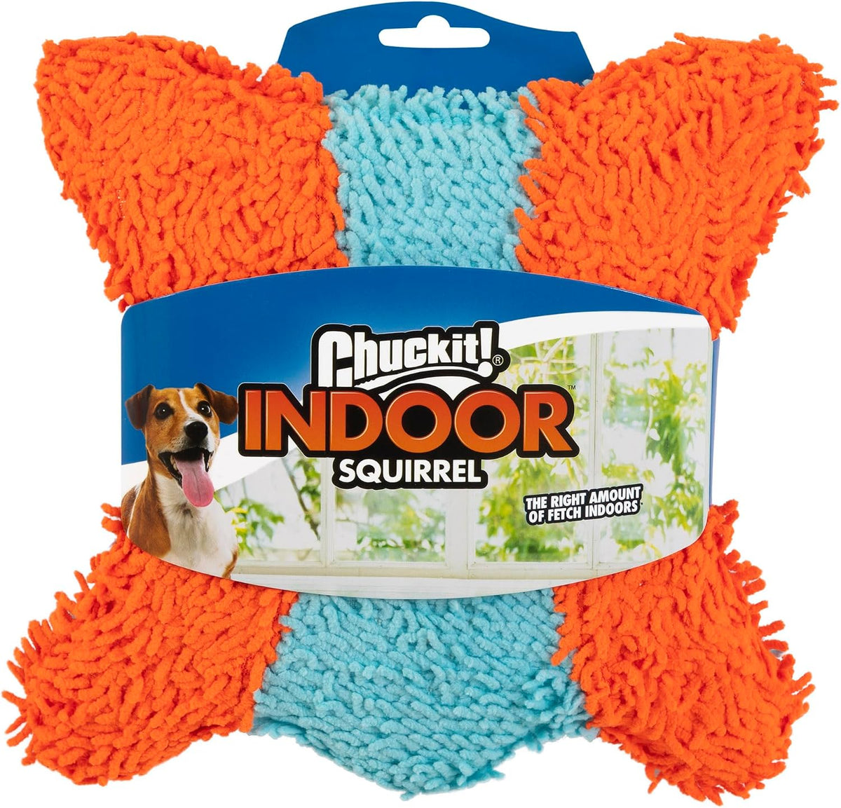Chuckit! Indoor Fetch Ball Dog Toy for Dogs - Interactive Dog Toys for Boredom, 4.75 Inch, Orange and Blue - Image 10